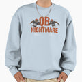 Qb Nightmare Sweatshirt - Minimalist Print for Adults - T-Shirt, Sweatshirt, Hoodie