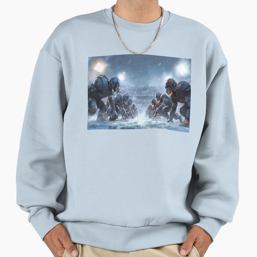 Frozen Showdown Sweatshirt - Fun Novelty Design for Adults - T-Shirt, Sweatshirt, Hoodie