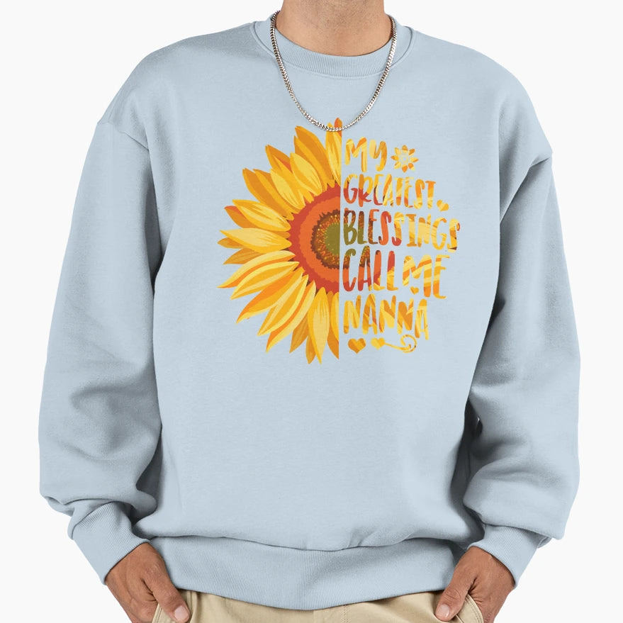 My Greatest Blessings Call Me Sweatshirt - Casual Everyday Wear Unisex - T-Shirt, Sweatshirt, Hoodie