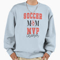 Soccer Mom Mvp Cheerer Sweatshirt - Trendy Graphic for Adults - T-Shirt, Sweatshirt, Hoodie