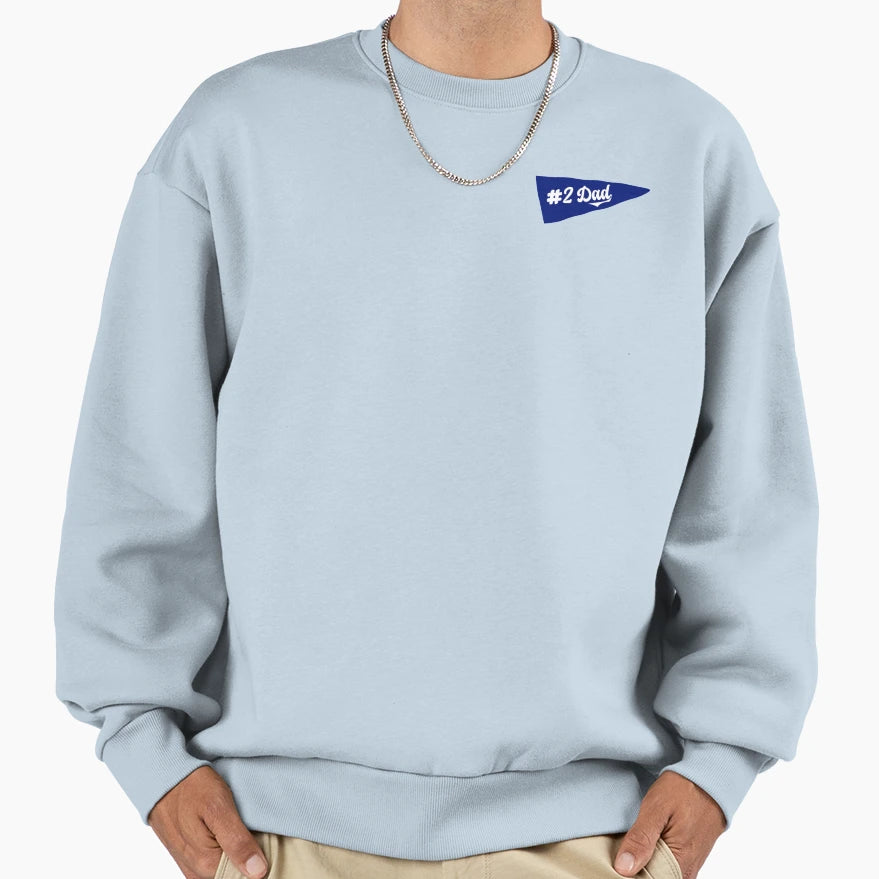 Number 2 Dad Sweatshirt - Streetwear Style Men Women - T-Shirt, Sweatshirt, Hoodie