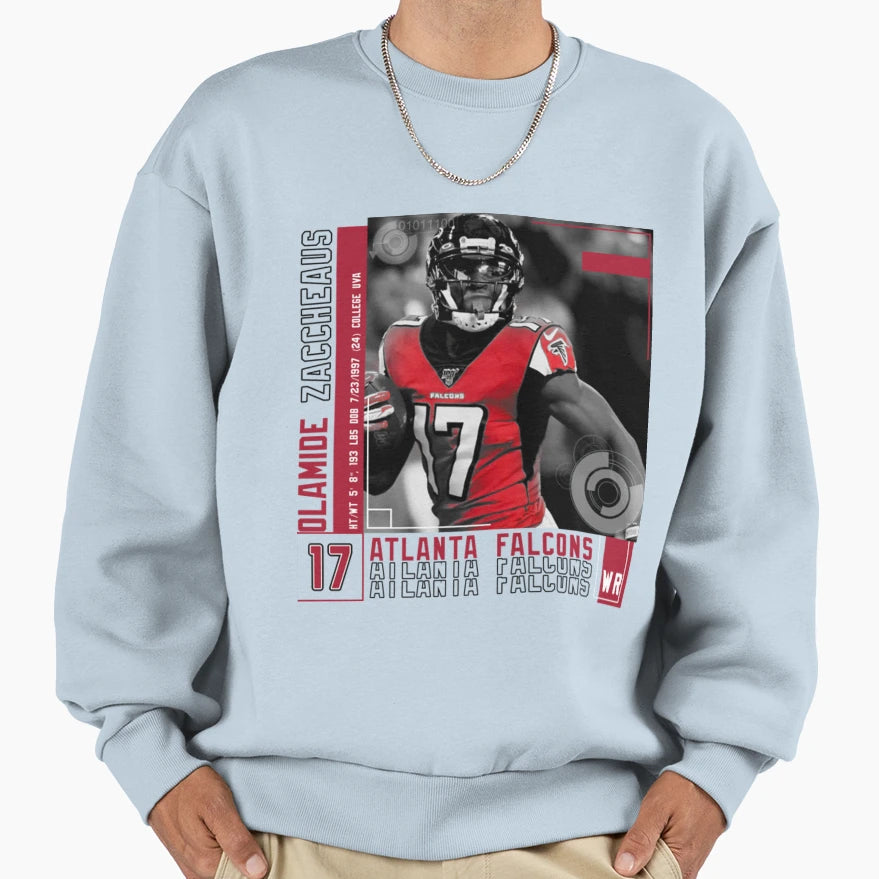 Olamide Zaccheaus Football Sweatshirt - Minimalist Print Men Women - T-Shirt, Sweatshirt, Hoodie