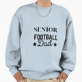 Senior Football Dad Sweatshirt - Custom Art Print Unisex - T-Shirt, Sweatshirt, Hoodie