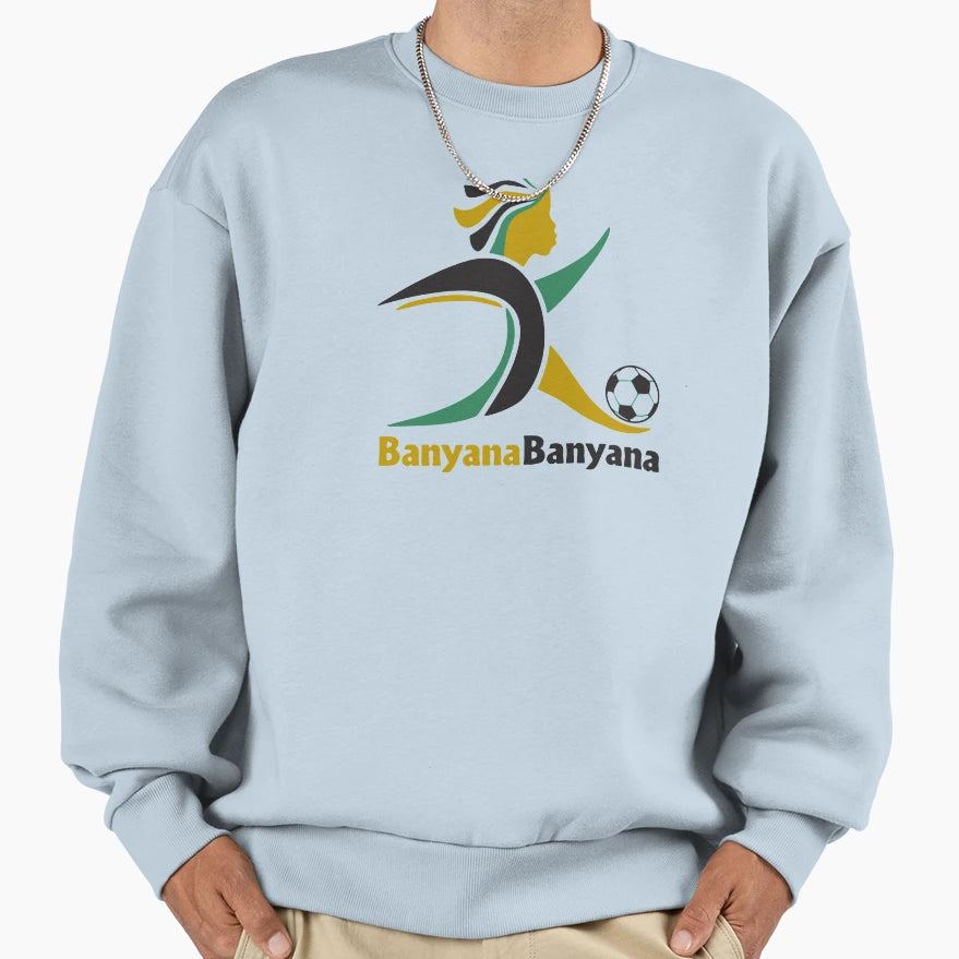 Banyana Banyana South Africa Sweatshirt - Streetwear Style for Adults - T-Shirt, Sweatshirt, Hoodie