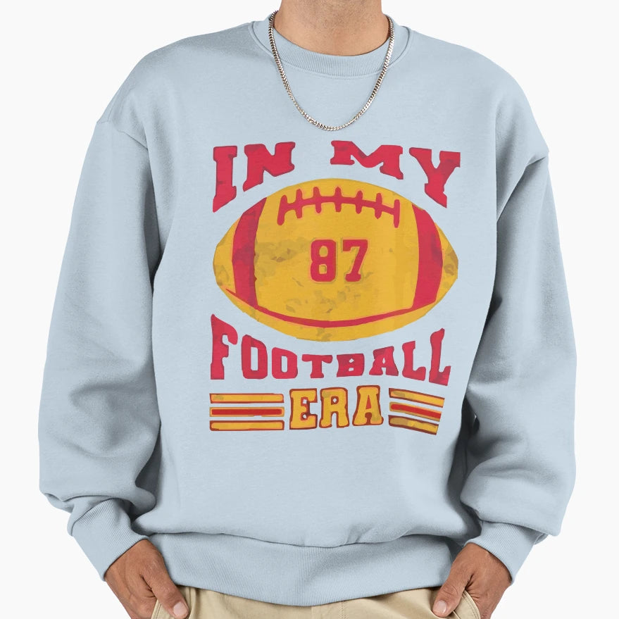 My Football Era American Football Sweatshirt - Unique Graphic Men Women - T-Shirt, Sweatshirt, Hoodie