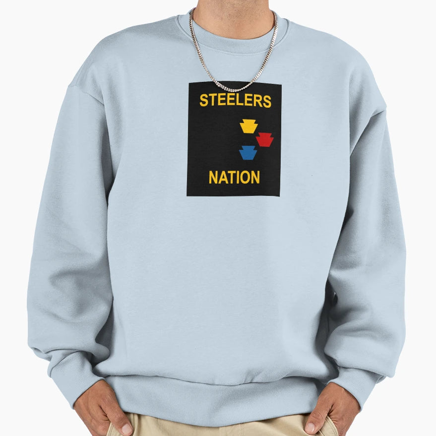 Steelers Nation Sweatshirt - Casual Everyday Wear Unisex - T-Shirt, Sweatshirt, Hoodie