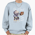 He Plays She Cheers Football Son Sweatshirt - Aesthetic Graphic Men Women - T-Shirt, Sweatshirt, Hoodie