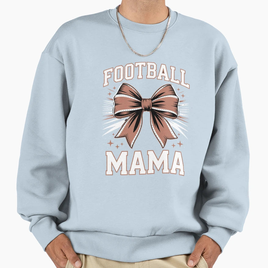 Coquette Bow American Football Sweatshirt - Custom Art Print Men Women - T-Shirt, Sweatshirt, Hoodie