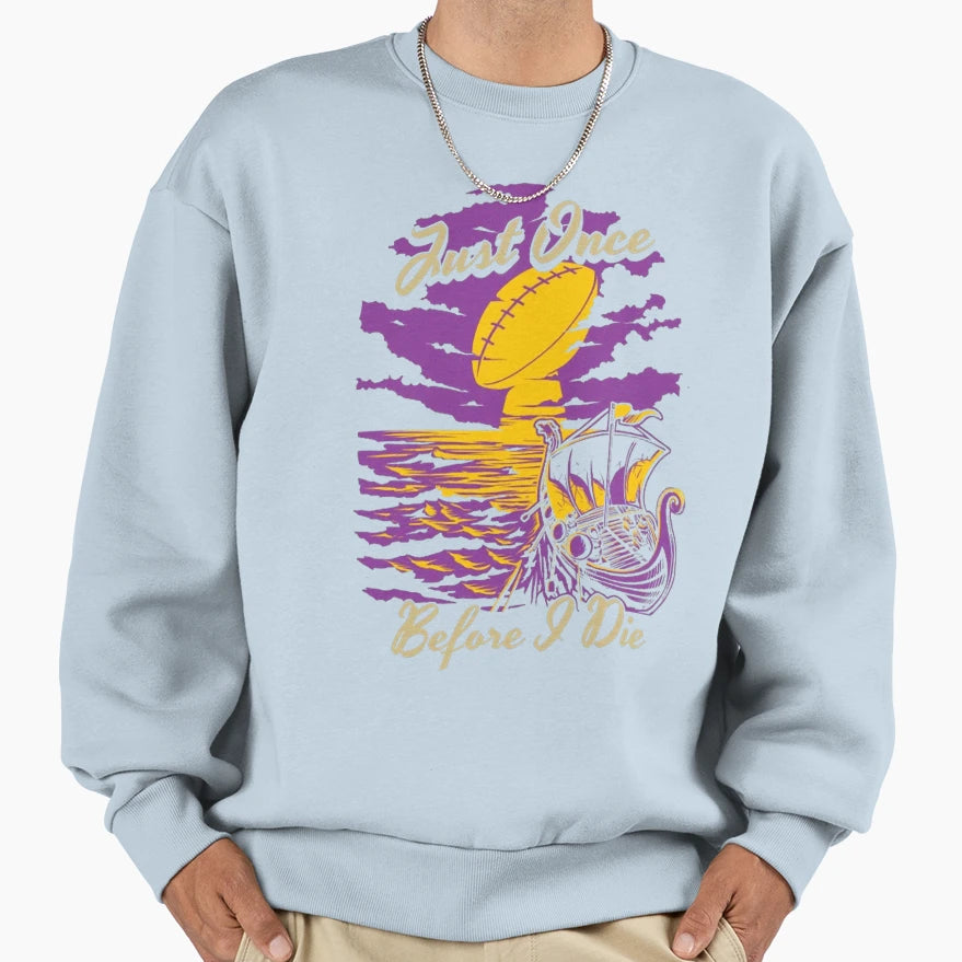 Art Minnesota Vikings Sweatshirt - Graphic Print Men Women - T-Shirt, Sweatshirt, Hoodie