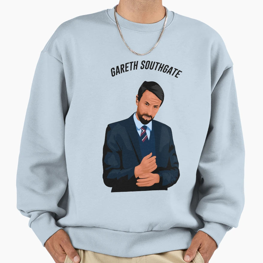 Gareth Southgate Sweatshirt - Graphic Print for Adults - T-Shirt, Sweatshirt, Hoodie