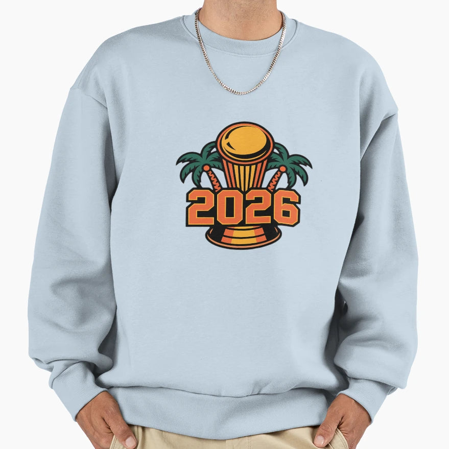 2026 Championship Trophy Palm Trees Sweatshirt - Minimalist Print Men Women - T-Shirt, Sweatshirt, Hoodie