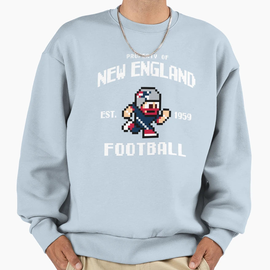 Property New England Patriots Sweatshirt - Unique Graphic for Adults - T-Shirt, Sweatshirt, Hoodie
