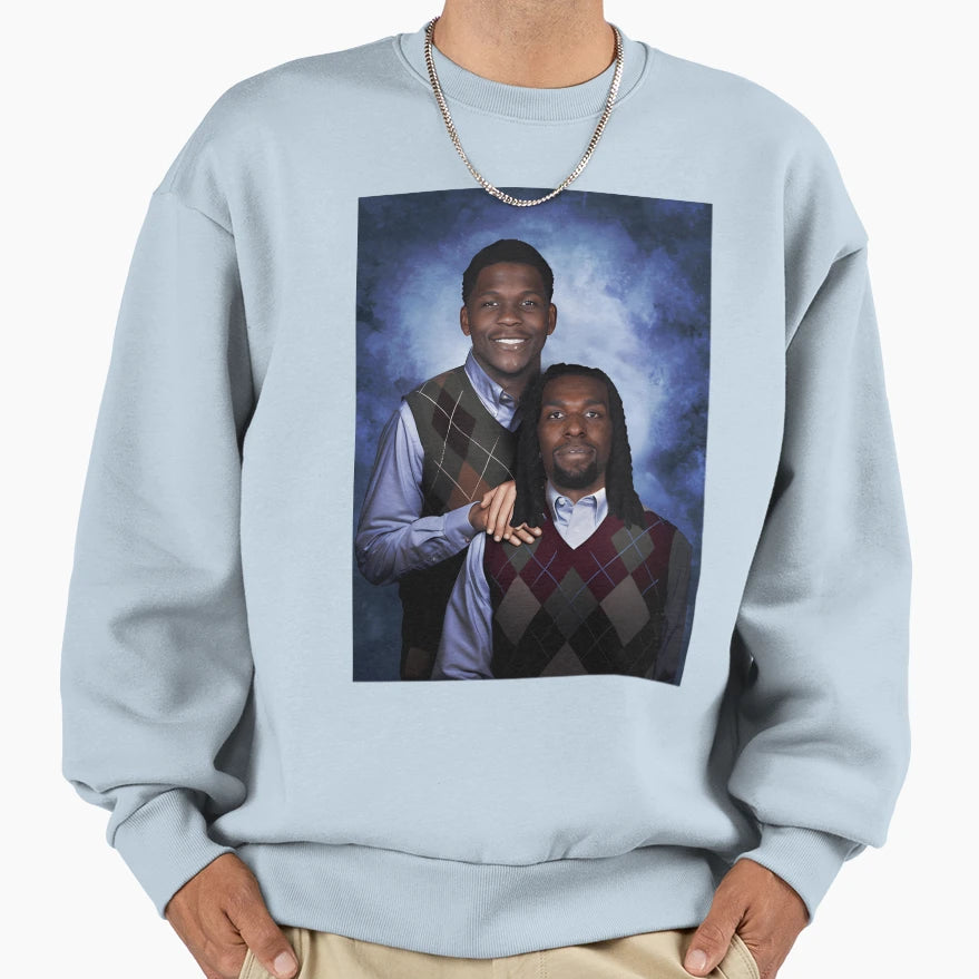 Naz Reid Anthony Edwards Basketball Sweatshirt - Aesthetic Graphic Unisex - T-Shirt, Sweatshirt, Hoodie