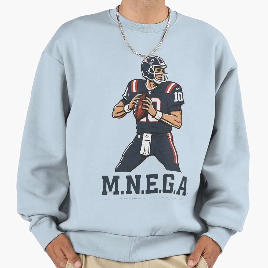 M N E G Maye K New England Great Sweatshirt - Streetwear Style for Adults - T-Shirt, Sweatshirt, Hoodie