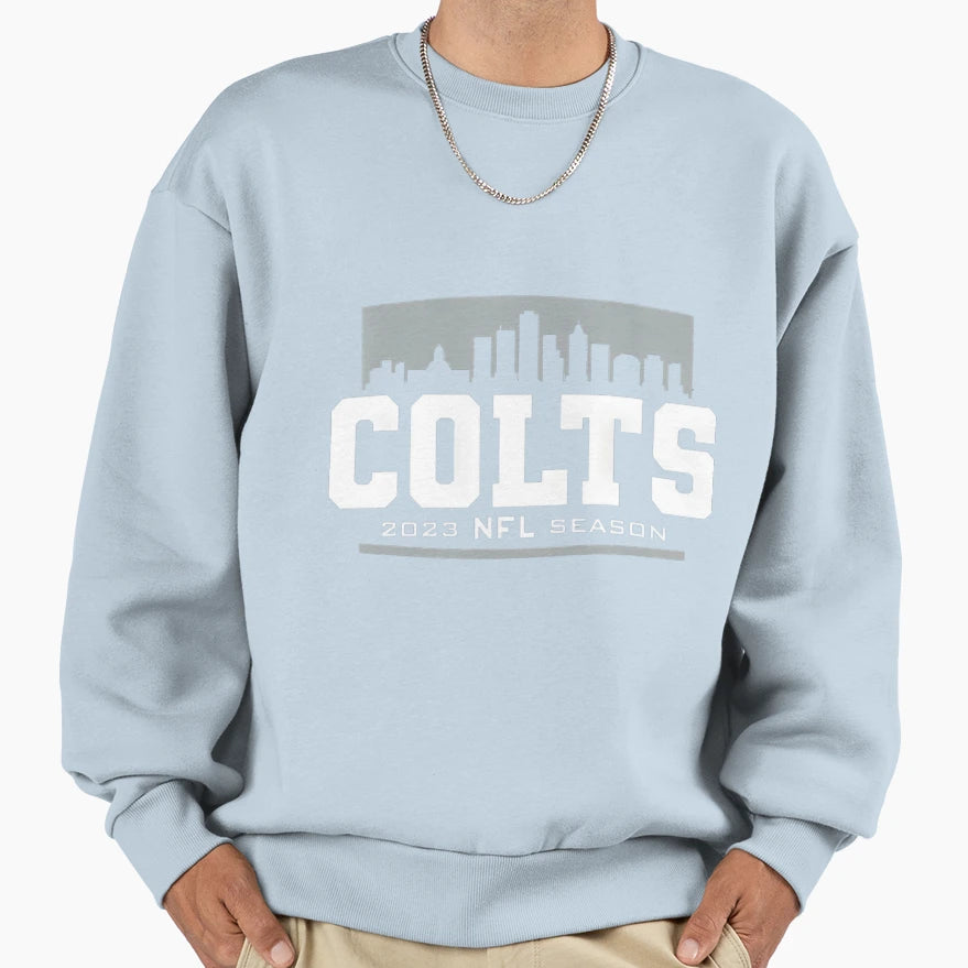 Art Indianapolis Colts Sweatshirt - Aesthetic Graphic Unisex - T-Shirt, Sweatshirt, Hoodie
