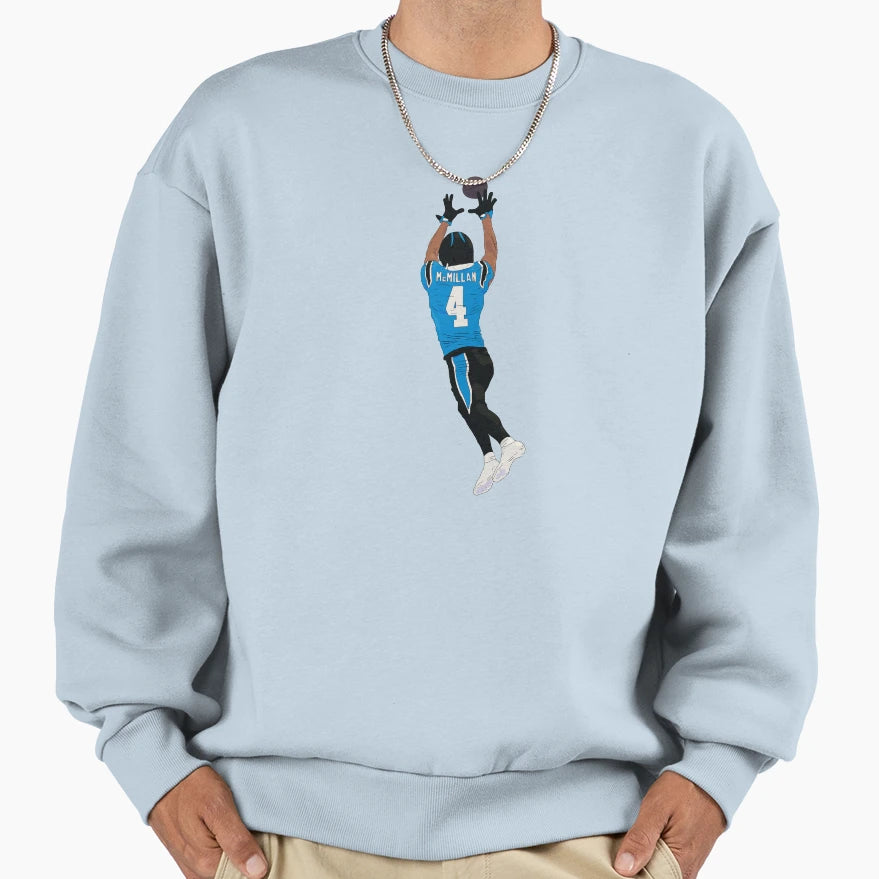 Tetairoa Mcmillan Celebrating Sweatshirt - Fun Novelty Design Men Women - T-Shirt, Sweatshirt, Hoodie