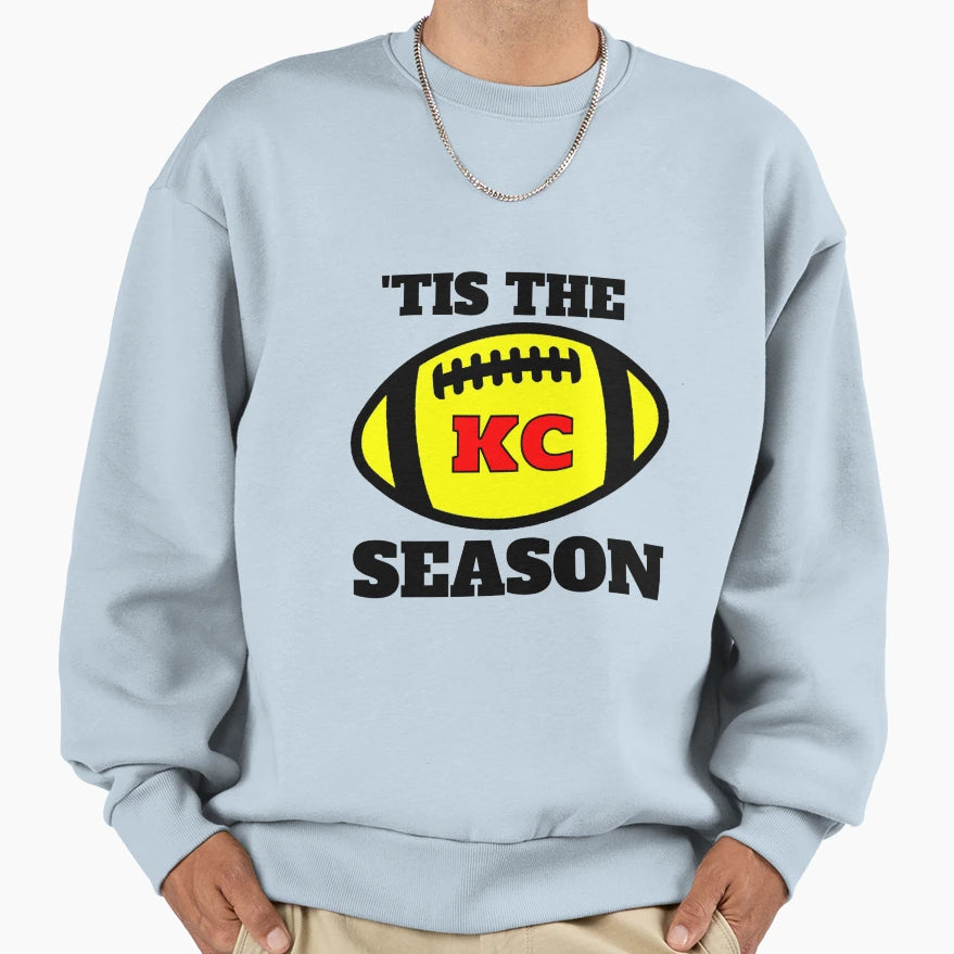 Chiefs Tis Season Football Sweatshirt - Unique Graphic Men Women - T-Shirt, Sweatshirt, Hoodie