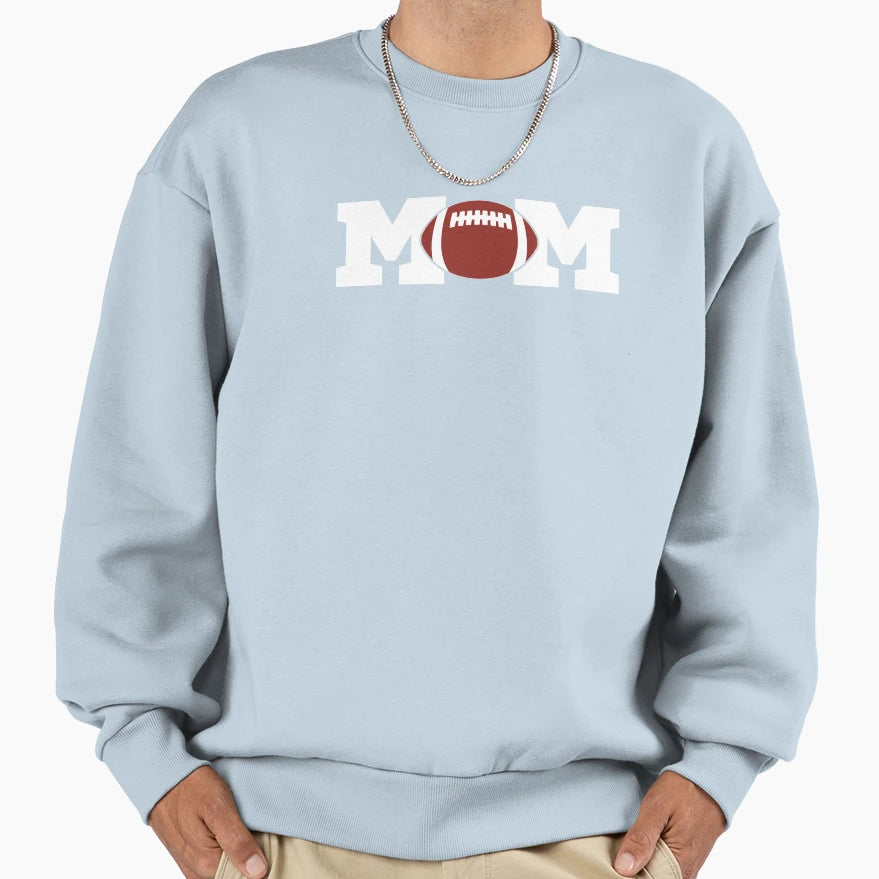 Football Mom Life Novelty Gift Sweatshirt - Trendy Graphic for Adults - T-Shirt, Sweatshirt, Hoodie