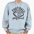 Football Girlfriend Sweatshirt - Minimalist Print Unisex - T-Shirt, Sweatshirt, Hoodie
