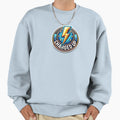 Charged Up Los Angeles Chargers Badge Sweatshirt - Graphic Print for Adults - T-Shirt, Sweatshirt, Hoodie