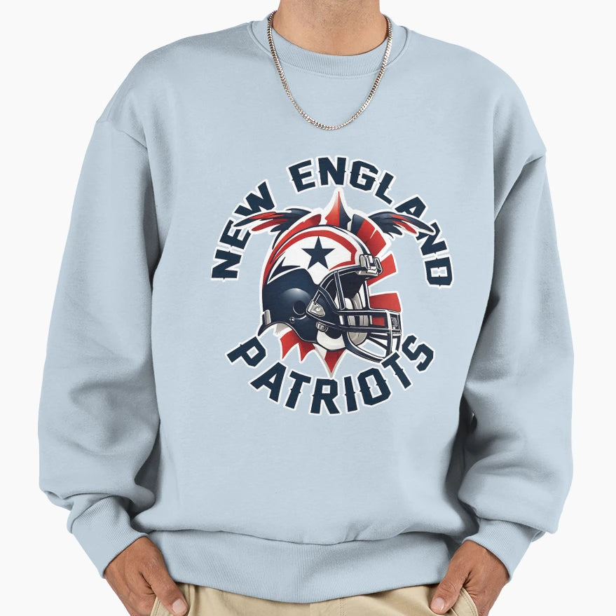New England Patriots Nfl Sweatshirt - Unique Graphic for Adults - T-Shirt, Sweatshirt, Hoodie