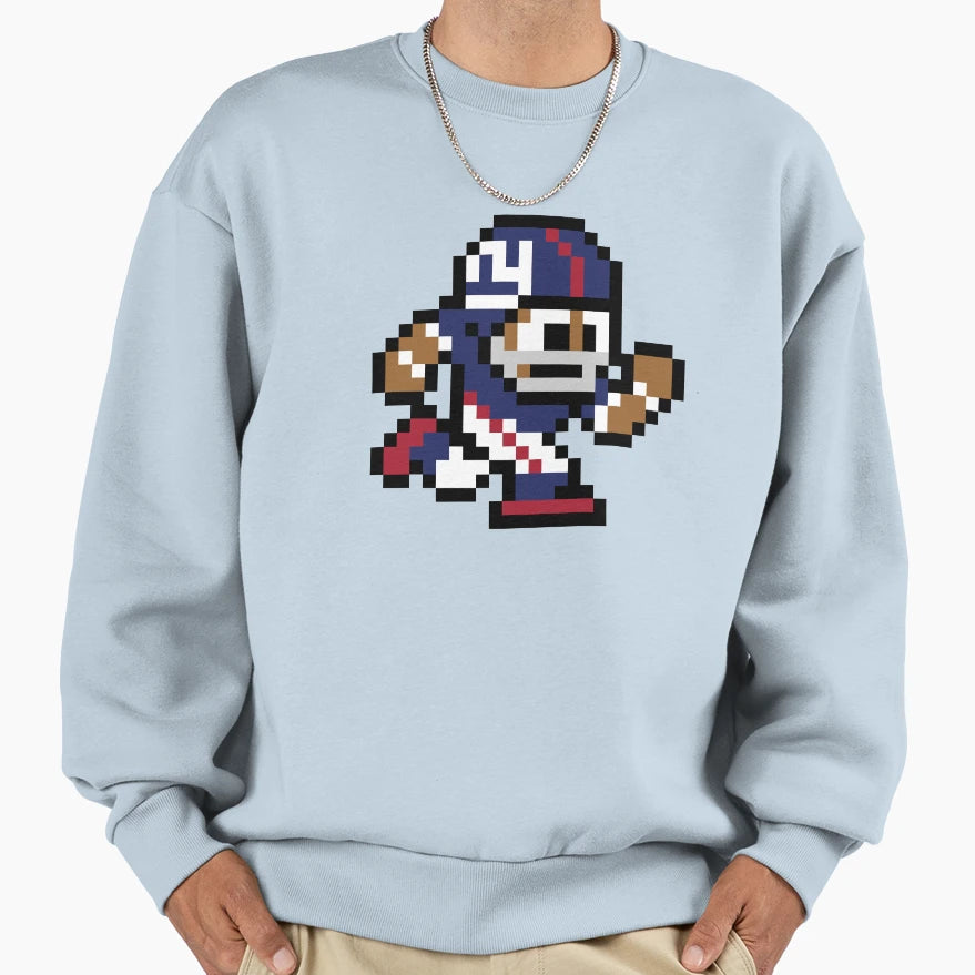 New York Giants Tecmo Super Bowl Sweatshirt - Trendy Graphic Men Women - T-Shirt, Sweatshirt, Hoodie