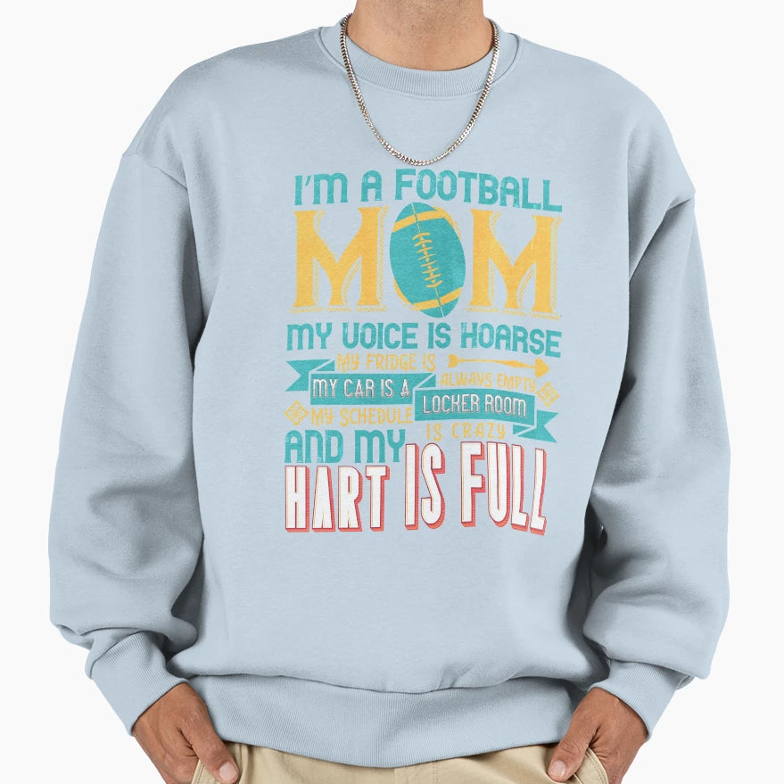 Football Sweatshirt - Aesthetic Graphic for Adults - T-Shirt, Sweatshirt, Hoodie