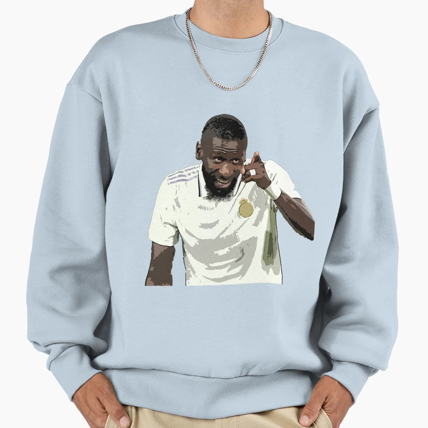 Antonio Rudiger Sweatshirt - Fun Novelty Design Unisex - T-Shirt, Sweatshirt, Hoodie