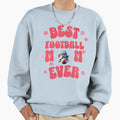 Best Football Mom Ever Makes Nice Sweatshirt - Graphic Print for Adults - T-Shirt, Sweatshirt, Hoodie