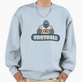 Football Sport Blue Sweatshirt - Trendy Graphic Unisex - T-Shirt, Sweatshirt, Hoodie