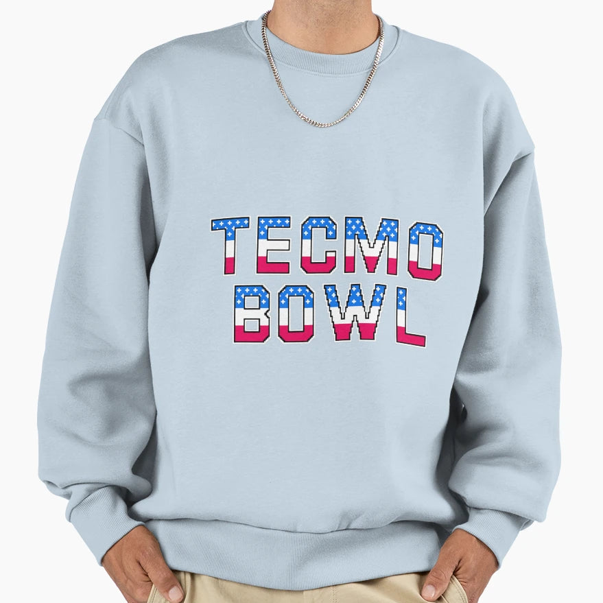 Tecmo Bowl Logo Fan Art Sweatshirt - Trendy Graphic for Adults - T-Shirt, Sweatshirt, Hoodie