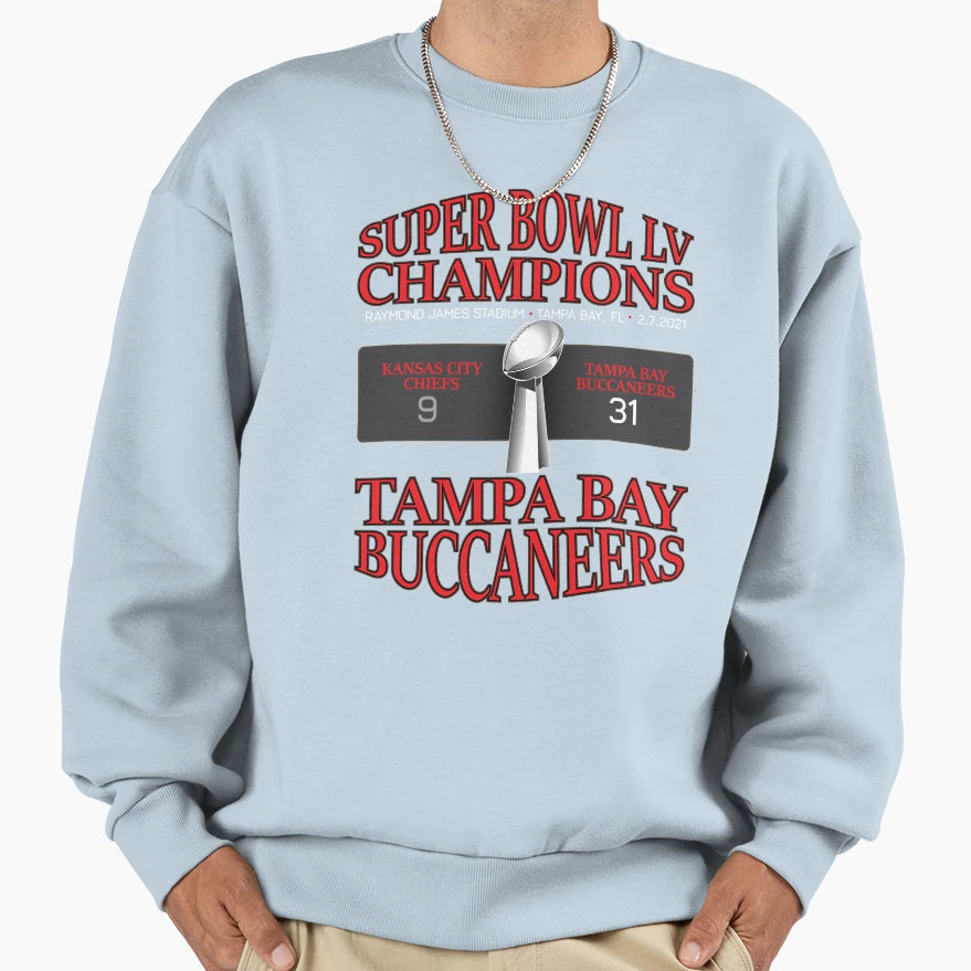 Tampa Bay Championship 2021 T-Shirt - Streetwear Style Men Women - T-Shirt, Sweatshirt, Hoodie