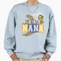 Volleyball Nana Leopard Team Colors Sweatshirt - Minimalist Print Men Women - T-Shirt, Sweatshirt, Hoodie