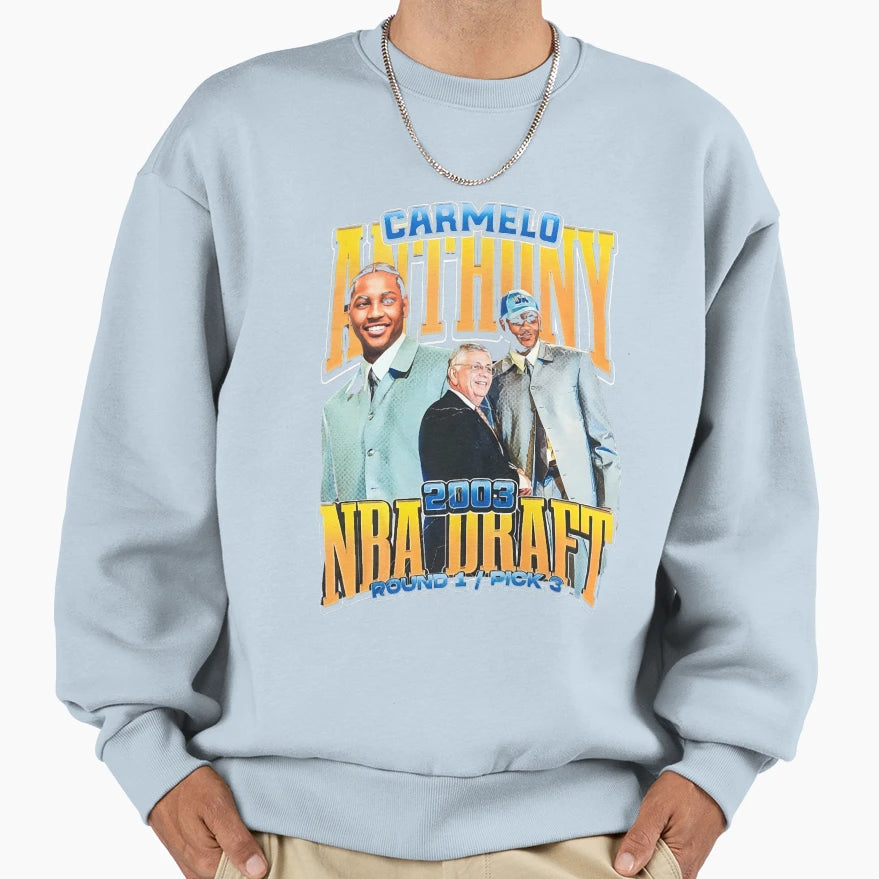 Carmelo Anthony Sweatshirt - Fun Novelty Design Men Women - T-Shirt, Sweatshirt, Hoodie