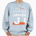Team James Family Name Gift Sweatshirt - Unique Graphic Men Women - T-Shirt, Sweatshirt, Hoodie