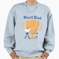 Best Dad Sweatshirt - Minimalist Print for Adults - T-Shirt, Sweatshirt, Hoodie