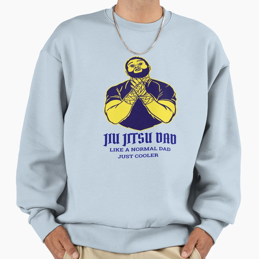Brazilian Jiu Jitsu Jiu Jitsu Dad Sweatshirt - Aesthetic Graphic Men Women - T-Shirt, Sweatshirt, Hoodie