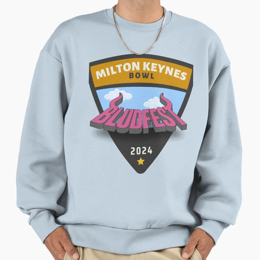 Yungblud Bludfest Badge Sweatshirt - Aesthetic Graphic Unisex - T-Shirt, Sweatshirt, Hoodie