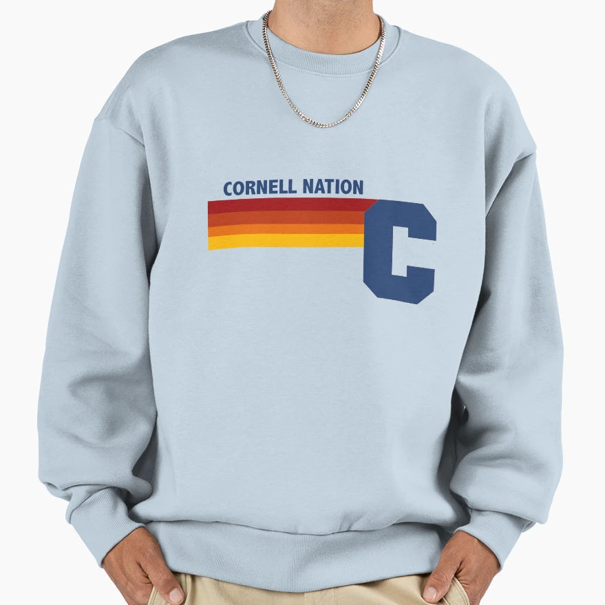 Cornell Nation Sweatshirt - Streetwear Style Men Women - T-Shirt, Sweatshirt, Hoodie