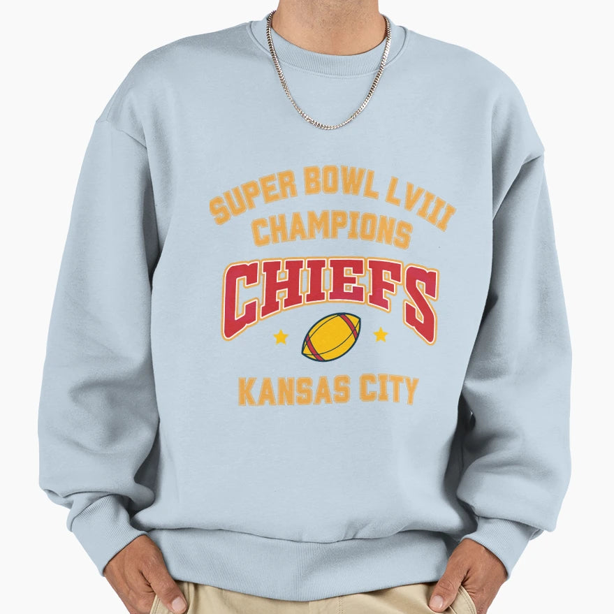 Art Kansas City Chiefs Sweatshirt - Trendy Graphic Unisex - T-Shirt, Sweatshirt, Hoodie