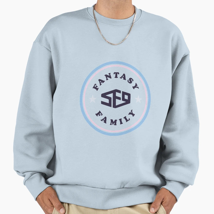 Sf9 Fantasy Family Logo Sweatshirt - Novelty Apparel Unisex - T-Shirt, Sweatshirt, Hoodie
