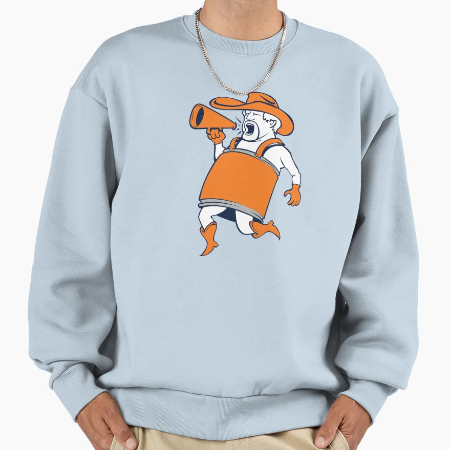 Denver Broncos Barrel T-Shirt - Novelty Apparel Unisex - T-Shirt, Sweatshirt, Hoodie