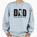 Dad Oach Myth Legend Coaching Lovers Sweatshirt - Aesthetic Graphic Unisex - T-Shirt, Sweatshirt, Hoodie
