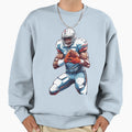 American Football Team Sweatshirt - Aesthetic Graphic Men Women - T-Shirt, Sweatshirt, Hoodie