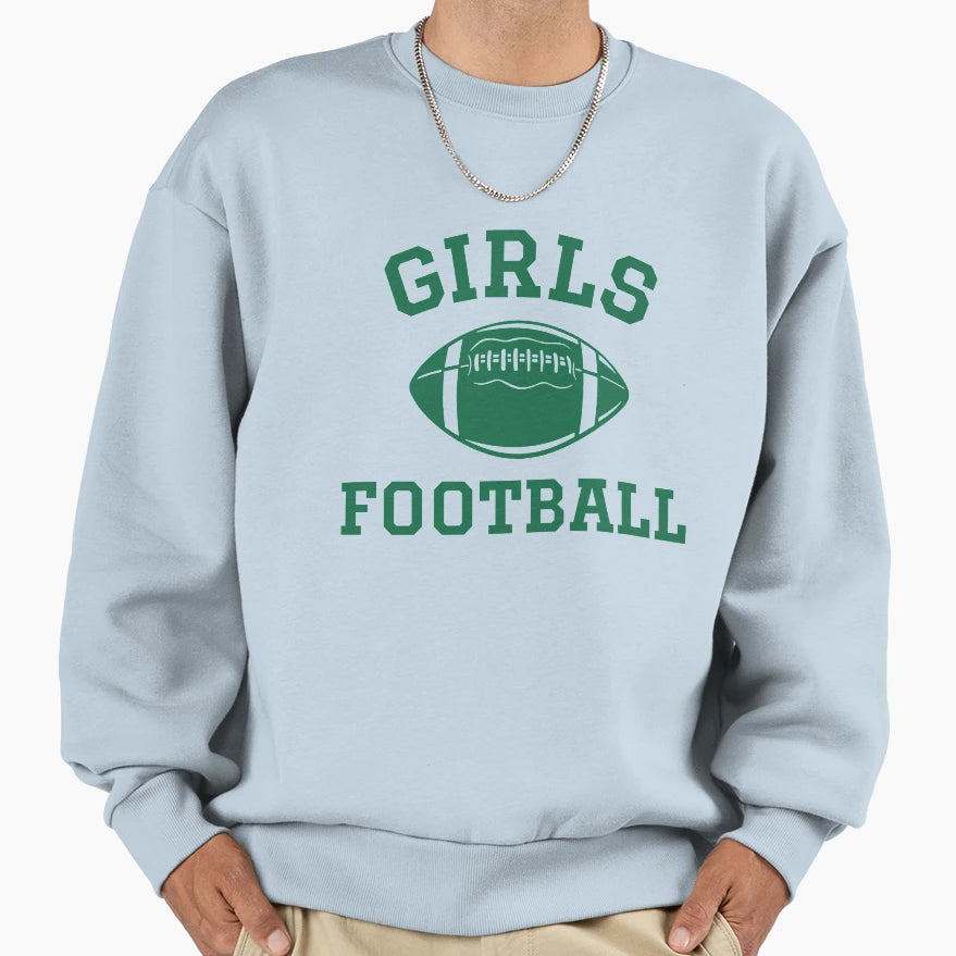 Love Football Sweatshirt - Fun Novelty Design for Adults - T-Shirt, Sweatshirt, Hoodie