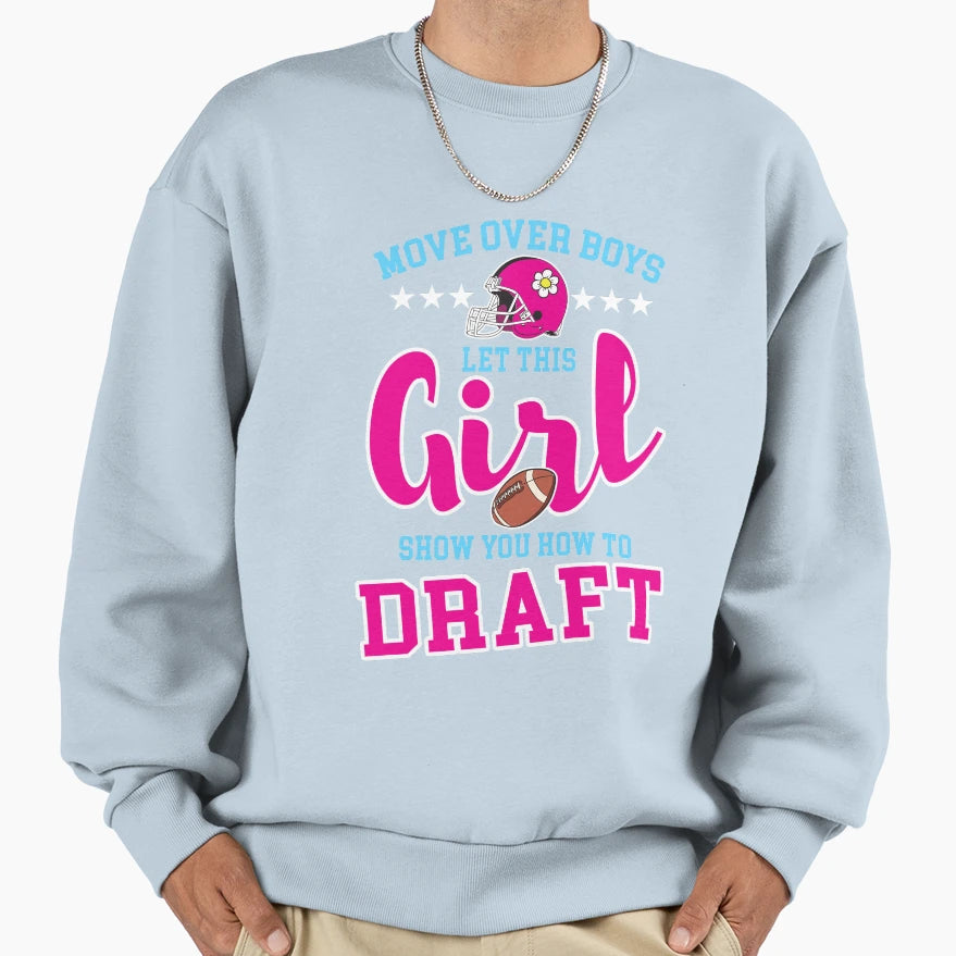 Fantasy Football Draft Sweatshirt - Fun Novelty Design Unisex - T-Shirt, Sweatshirt, Hoodie