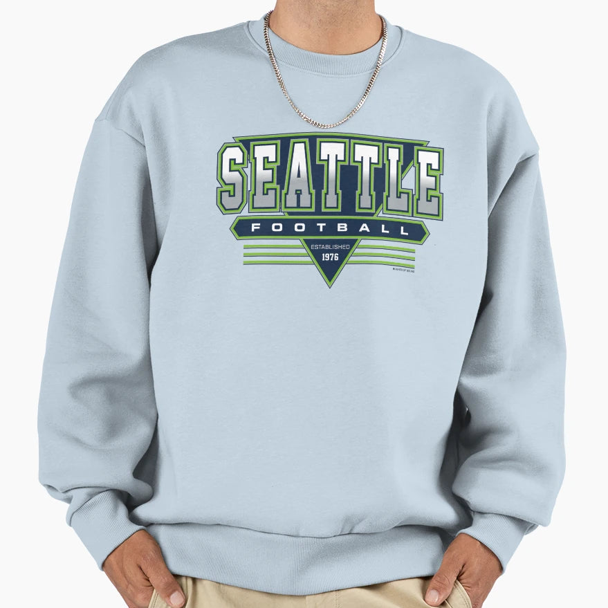 Seattle Football Seahawks Inspired Sweatshirt - Streetwear Style Men Women - T-Shirt, Sweatshirt, Hoodie
