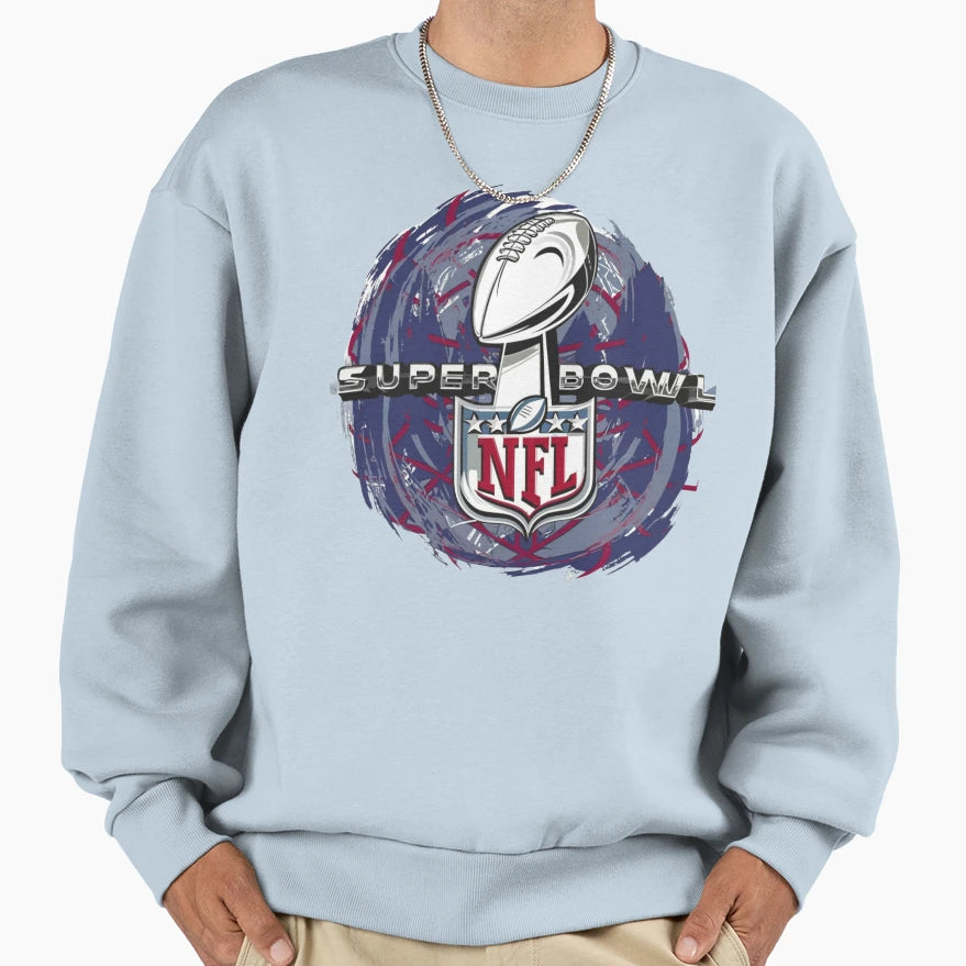 Super Bowl Showdown Sweatshirt - Graphic Print Men Women - T-Shirt, Sweatshirt, Hoodie