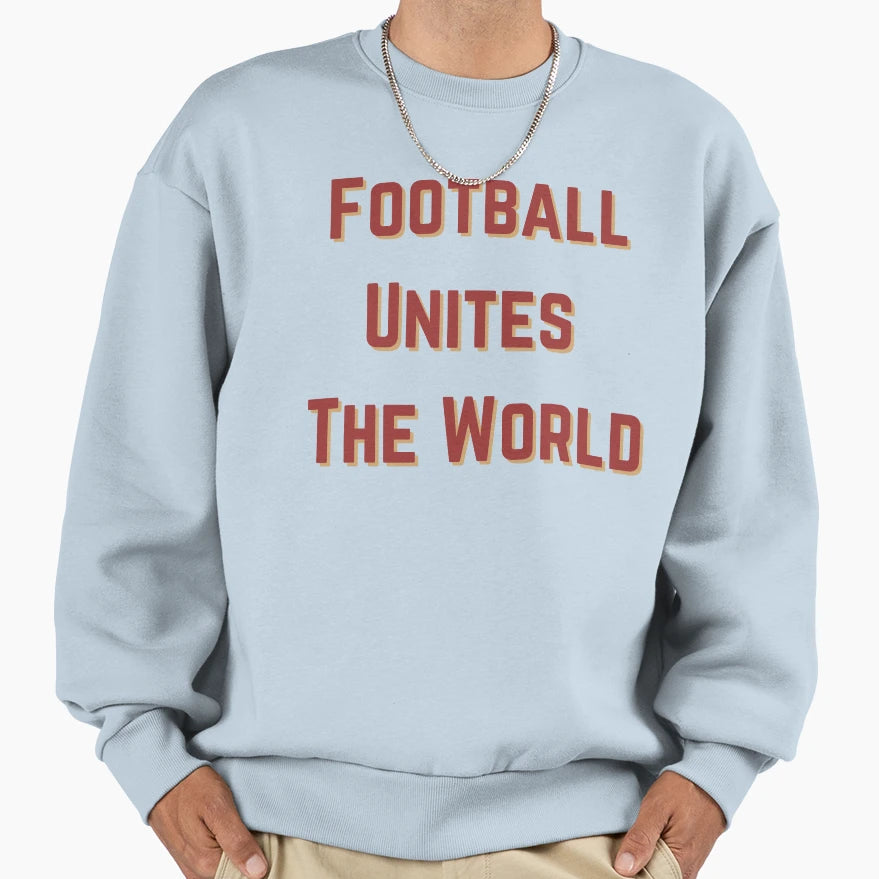 Love Football Sweatshirt - Minimalist Print for Adults - T-Shirt, Sweatshirt, Hoodie