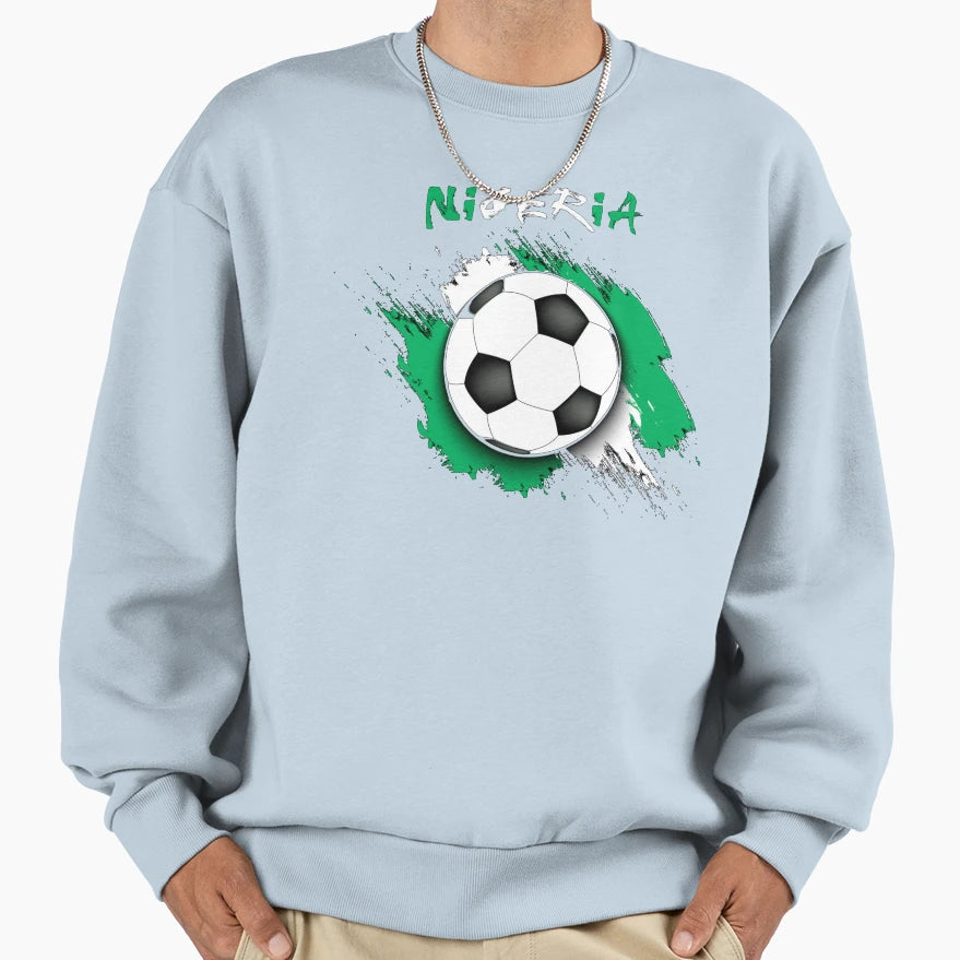 Nigeria Soccer Nigeria Football T-Shirt - Novelty Apparel Men Women - T-Shirt, Sweatshirt, Hoodie